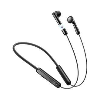 JOYROOM bluetooth fülhallgató SZTEREO (v5.3, nyakba akasztható, mikrofon, LED kijelző, SPORT) FEKETE