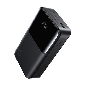 JOYROOM powerbank 2 USB+Type-C aljzat (20000mAh, 22.5W, gyorstöltő, LED kijelző) FEKETE