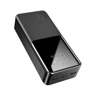 JOYROOM vésztöltő 2 USB+Type-C+lightning 30000mAh, PD gyorstöltő 3.0, FEKETE