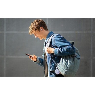 JVC HA-A23T-T True Wireless Bluetooth zajszűrős barna fülhallgató