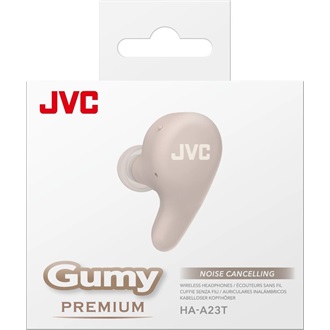 JVC HA-A23T-T True Wireless Bluetooth zajszűrős barna fülhallgató