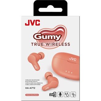 JVC HA-A7T2-P True Wireless Bluetooth barack fülhallgató