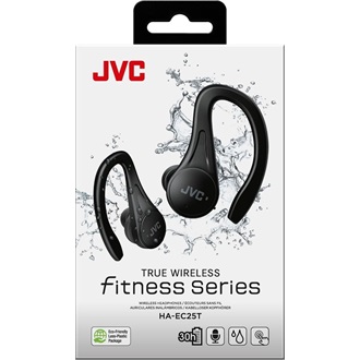 JVC HA-EC25T-B SPORT True Wireless Bluetooth fekete fülhallgató