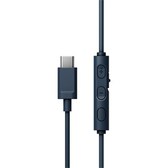 JVC HA-S33UC-A USB-C vezetékes kék mikrofonos fejhallgató