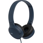 JVC HA-S33UC-A USB-C vezetékes kék mikrofonos fejhallgató