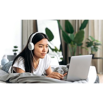 JVC HA-S33UC-W USB-C vezetékes fehér mikrofonos fejhallgató