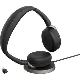 Jabra EVOLVE2 65 FLEX LINK380C UC STEREO WLC fejhallgató headset