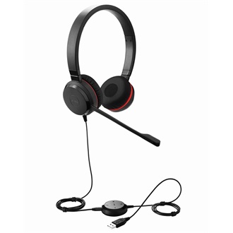 Jabra EVOLVE 30 II Stereo (United Communications) fejhallgató headset fekete
