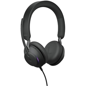 Jabra Evolve2 40 SE Stereo (Microsoft Teams) fejhallgató headset fekete