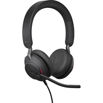Jabra Evolve2 40 SE Stereo (Microsoft Teams) fejhallgató headset fekete
