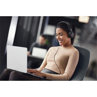 Jabra Evolve2 40 SE Stereo (Microsoft Teams) fejhallgató headset fekete