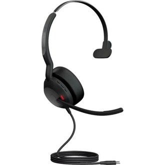 Jabra Evolve2 50 Mono (Microsoft Teams) fejhallgató headset fekete