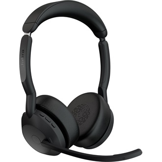 Jabra Evolve2 55 UC (United Communications) Link380a fejhallgató headset + dokkoló fekete