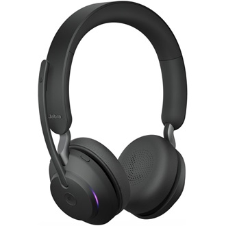 Jabra Evolve2 65 MS (Teams) fejhallgató headset + dokkoló fekete