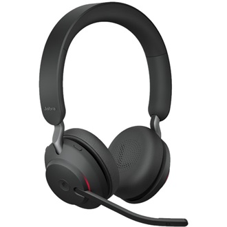 Jabra Evolve2 65 MS Stereo (Teams) fejhallgató headset fekete