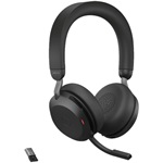 Jabra Evolve2 75 UC Stereo fejhallgató headset fekete