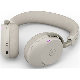 Jabra Evolve3 75 MS (Microsoft Teams) fejhallgató headset fekete
