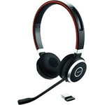 Jabra Evolve 65 SE MS (Microsoft Teams) Stereo fejhallgató headset fekete
