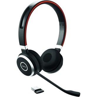 Jabra Evolve 65 SE MS (Microsoft Teams) Stereo fejhallgató headset fekete