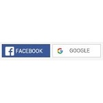 Jelentkezz be a Facebook vagy Google fiókoddal a webáruházunkba!