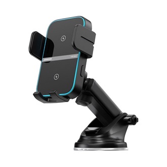 Joyroom JR -ZS246 15W telefon vezeték nélküli töltő adapter / autós tartó fekete