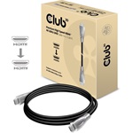 Club 3D HDMI 2.0 -> HDMI 2.0 M/M video kábel 1m fekete 30AWG