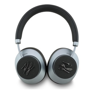 KARL LAGERFELD GRAINED INITIALS bluetooth fejhallgató SZTEREO (v5.3, mikrofon, akítv zajszűrő) FEKETE