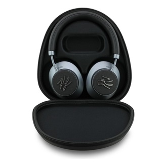 KARL LAGERFELD GRAINED INITIALS bluetooth fejhallgató SZTEREO (v5.3, mikrofon, akítv zajszűrő) FEKETE