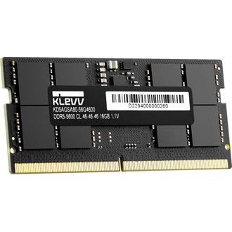 KLEVV 16GB 5600MT/s DDR5 - SODIMM memória CL46
