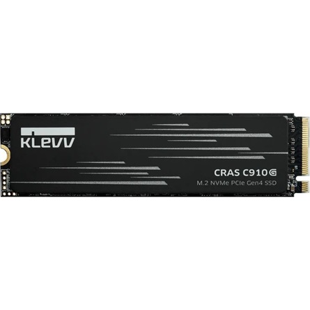 KLEVV CRAS C910G 2TB PCIe x4 (4.0) M.2 2280 SSD fekete
