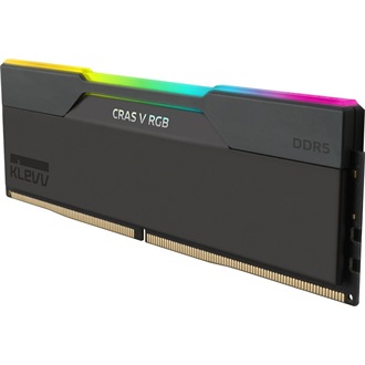 KLEVV CRAS V 32GB 6000MT/s DDR5 memória CL30 Kit of 2 fekete RGB
