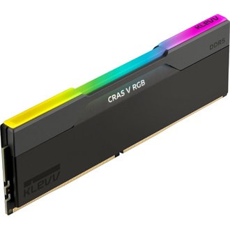 KLEVV CRAS V 32GB 6000MT/s DDR5 memória CL30 Kit of 2 fekete RGB