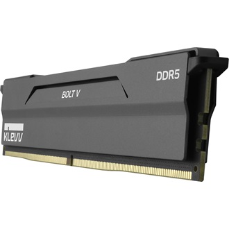 KLEVV BOLT V 32GB 6000MT/s DDR5 memória CL30 Kit of 2 (Bontott!) fekete
