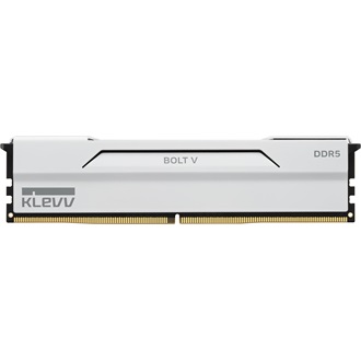 KLEVV BOLT V 64GB 6000MT/s DDR5 memória CL30 Kit of 2 fehér