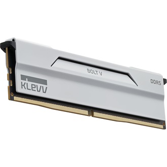 KLEVV BOLT V 64GB 6400MT/s DDR5 memória CL32 Kit of 2 fehér