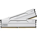 KLEVV BOLT V 64GB 6400MT/s DDR5 memória CL32 Kit of 2 fehér
