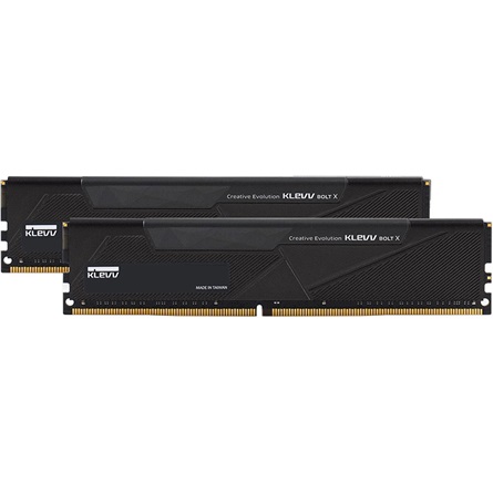 KLEVV BOLT X 16GB 3600MT/s DDR4 memória CL18 Kit of 2 fekete