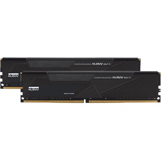 KLEVV BOLT X 16GB 3600MT/s DDR4 memória CL18 Kit of 2 fekete