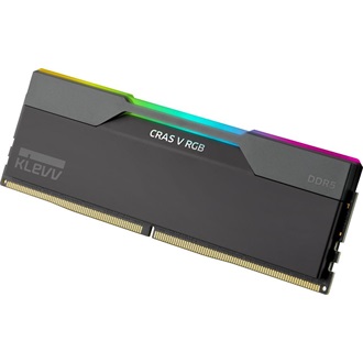 KLEVV CRAS V 64GB 6000MT/s DDR5 memória CL30 Kit of 2 fekete RGB