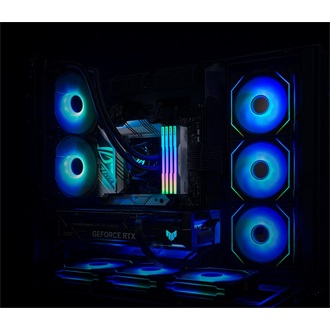 KLEVV CRAS V ROG 32GB 6200MT/s DDR5 memória CL30 Kit of 2 fehér-szürke RGB