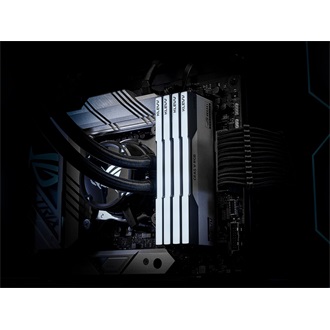 KLEVV CRAS V ROG 32GB 6200MT/s DDR5 memória CL30 Kit of 2 fehér-szürke RGB