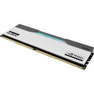 KLEVV CRAS V ROG 32GB 6200MT/s DDR5 memória CL30 Kit of 2 fehér-szürke RGB
