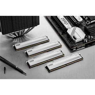 KLEVV FIT V 32GB 5600MT/s DDR5 memória CL30 Kit of 2 AMD-re optimalizált fehér
