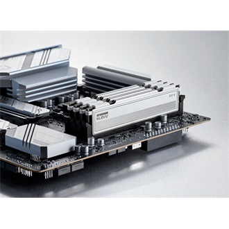 KLEVV FIT V 32GB 5600MT/s DDR5 memória CL30 Kit of 2 AMD-re optimalizált fehér