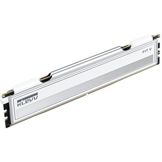 KLEVV FIT V 32GB 5600MT/s DDR5 memória CL30 Kit of 2 AMD-re optimalizált fehér