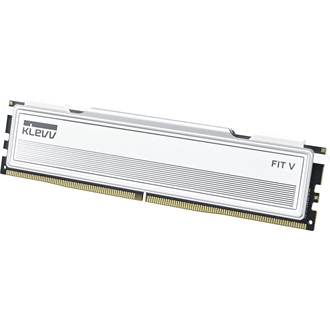 KLEVV FIT V 32GB 5600MT/s DDR5 memória CL30 Kit of 2 AMD-re optimalizált fehér