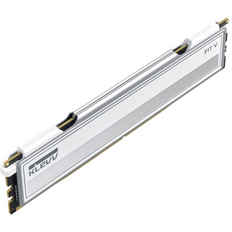 KLEVV FIT V 32GB 6000MT/s DDR5 memória CL28 Kit of 2 (Bontott!) fehér