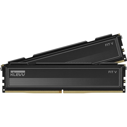 KLEVV FIT V 32GB 6000MT/s DDR5 memória CL30 Kit of 2 AMD-re optimalizált fekete