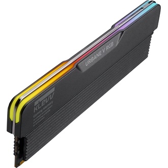 KLEVV URBANE V RGB 32GB 6000MT/s DDR5 memória CL28 Kit of 2 fekete RGB