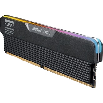 KLEVV URBANE V RGB 32GB 6000MT/s DDR5 memória CL28 Kit of 2 fekete RGB